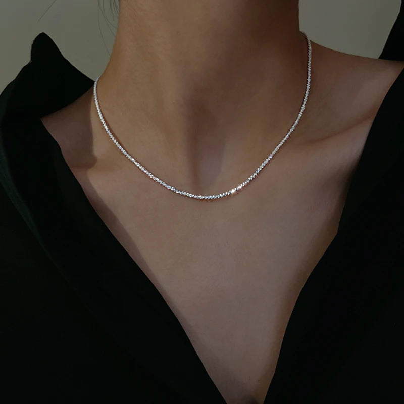 New 925 Sterling Silver Sparkling
