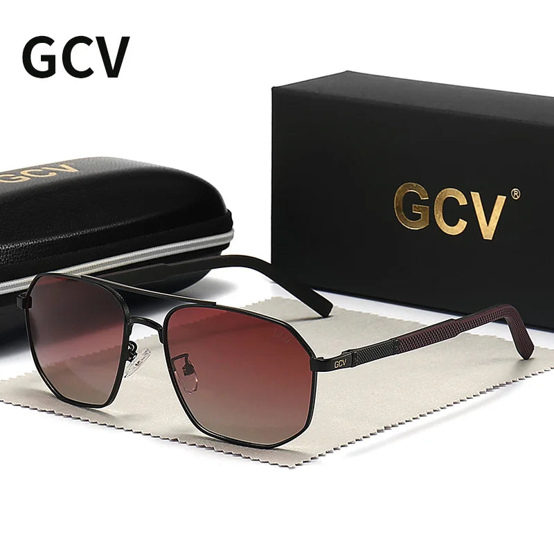 Brand Classic Pilot Square Polarized Sunglasses