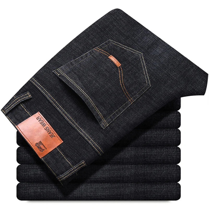 New Men Light Luxury Stretch Slim Fit Pants