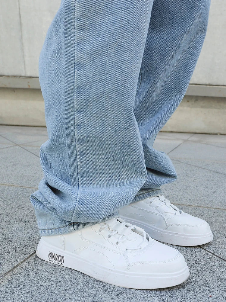 Spring Autumn Men Baggy Jeans Oversize