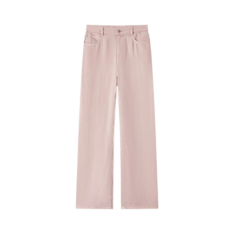 Pant Jeans Women Elastic Waist