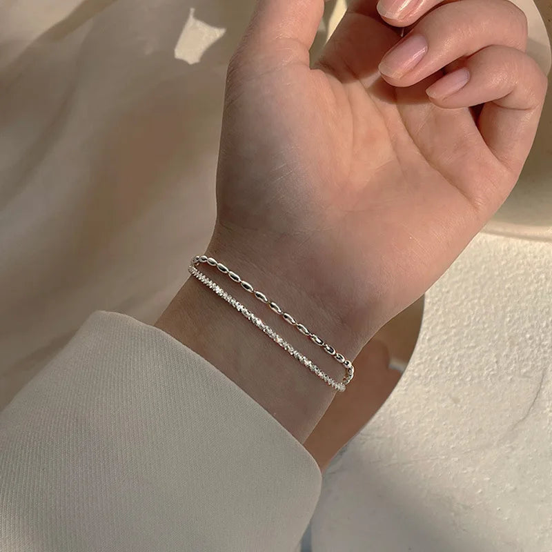 New 925 Sterling Silver Sparkling