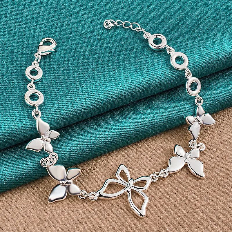 VENTFILLE 925 Sterling Silver Diamond-Studded