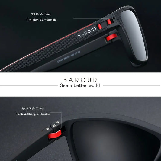 BARCUR Sunglasses Men Polarized