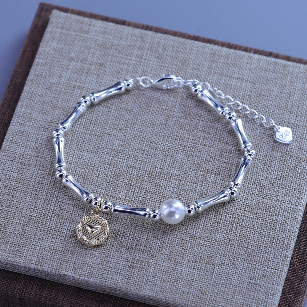 VENTFILLE 925 Sterling Silver Diamond-Studded