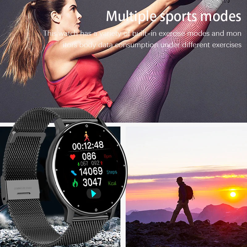 Smart watch Ladies Full touch Screen