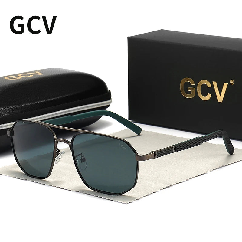 Brand Classic Pilot Square Polarized Sunglasses