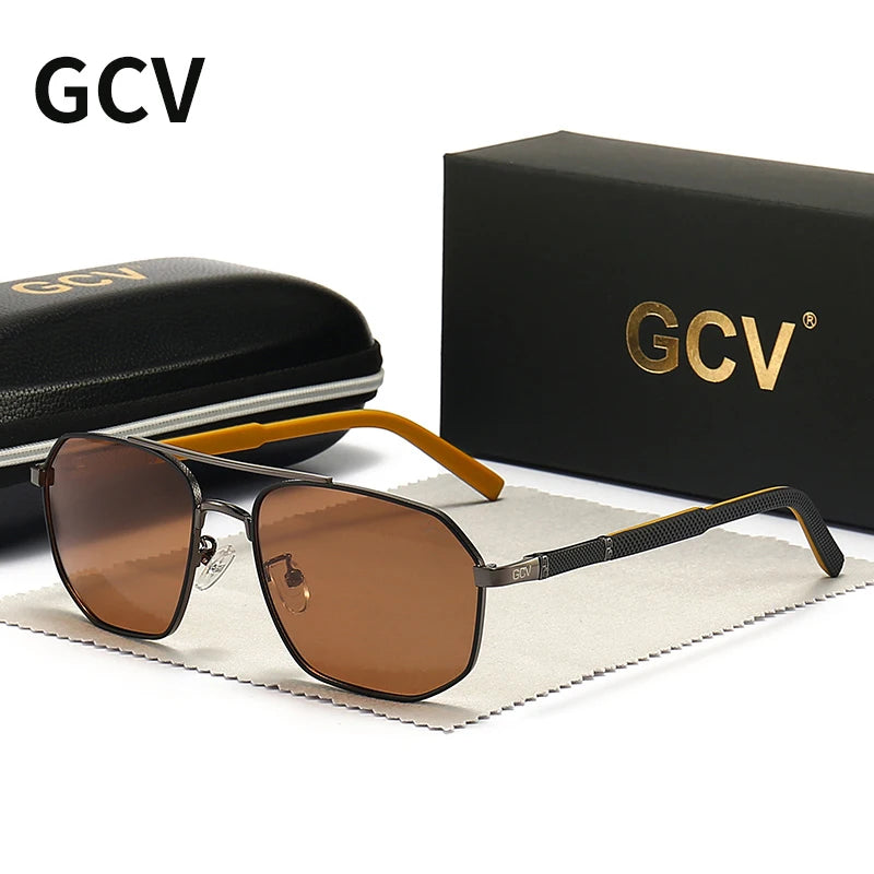 Brand Classic Pilot Square Polarized Sunglasses