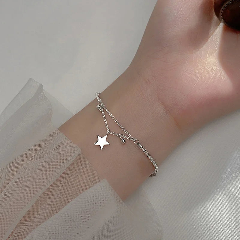 VENTFILLE 925 Sterling Silver Diamond-Studded