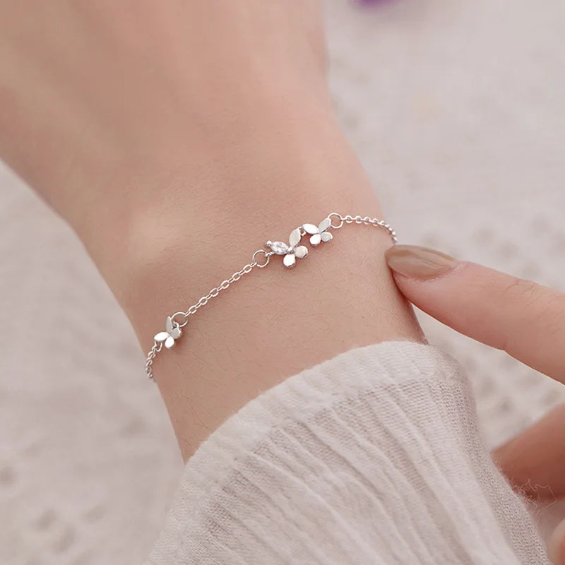 VENTFILLE 925 Sterling Silver Diamond-Studded