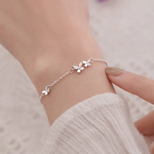 VENTFILLE 925 Sterling Silver Diamond-Studded