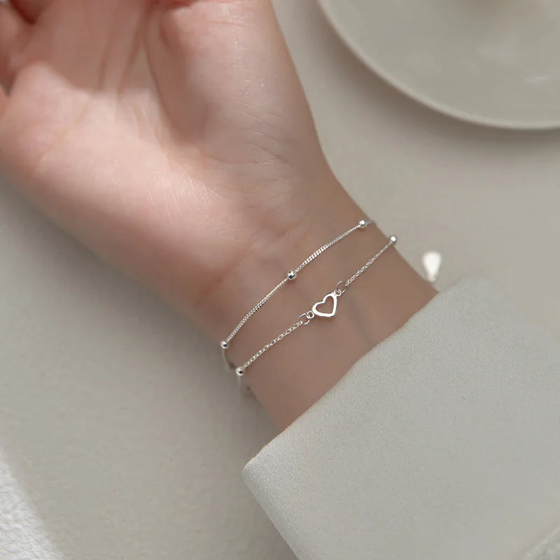 VENTFILLE 925 Sterling Silver Diamond-Studded