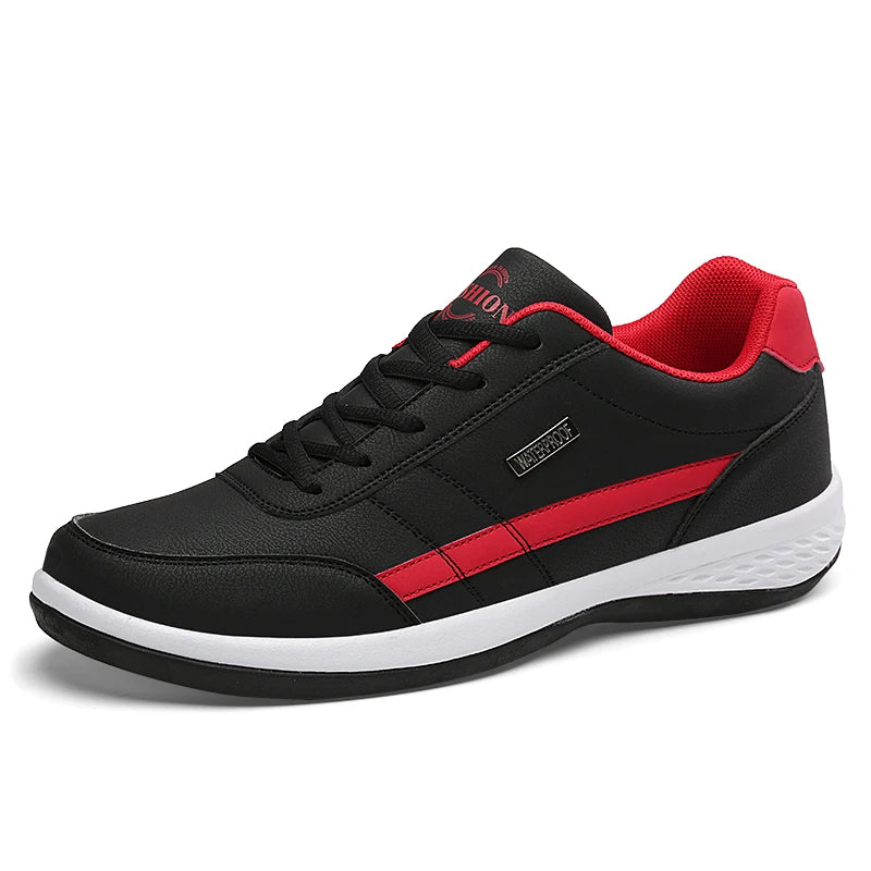 Pu Leather Men Shoes Sneakers Trend Casual