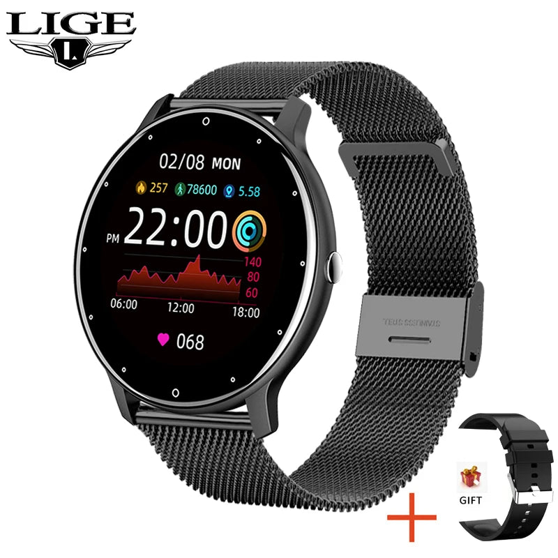 Smart watch Ladies Full touch Screen
