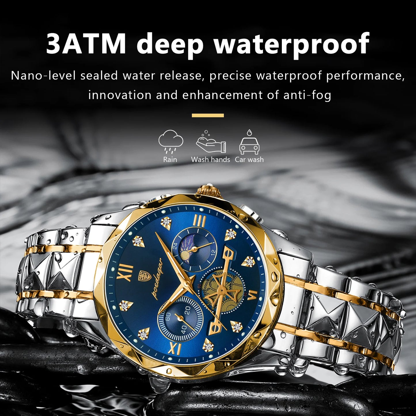 Watch for Men POEDAGAR Luxury