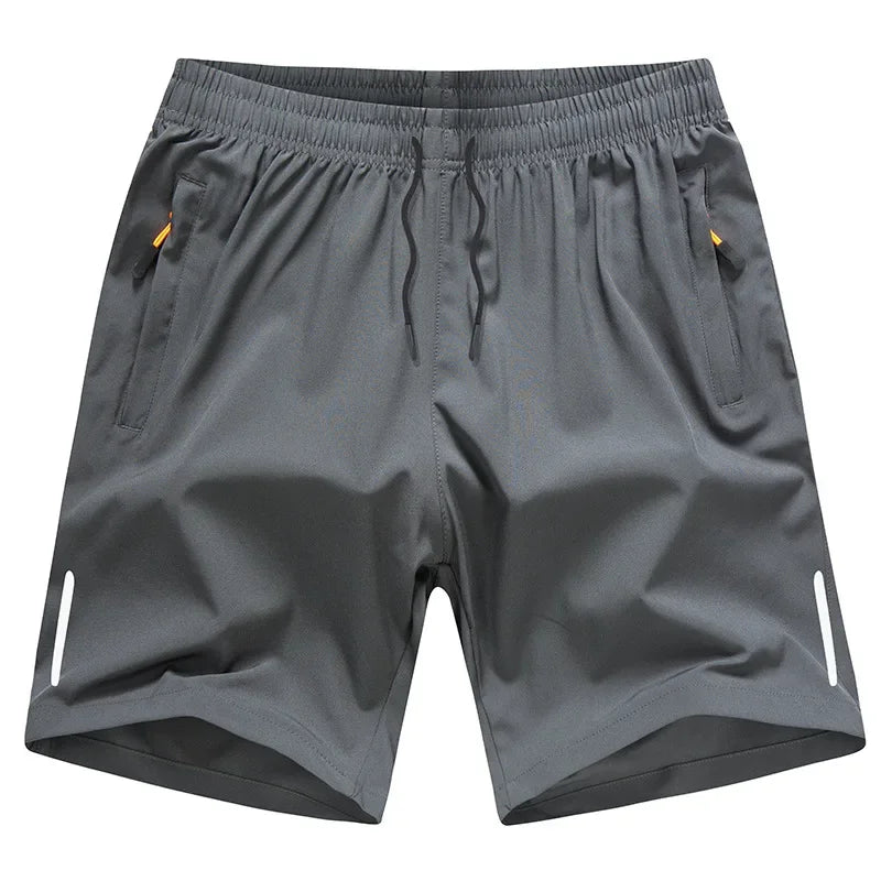 Summer Men Shorts Ice Silk Running Gym