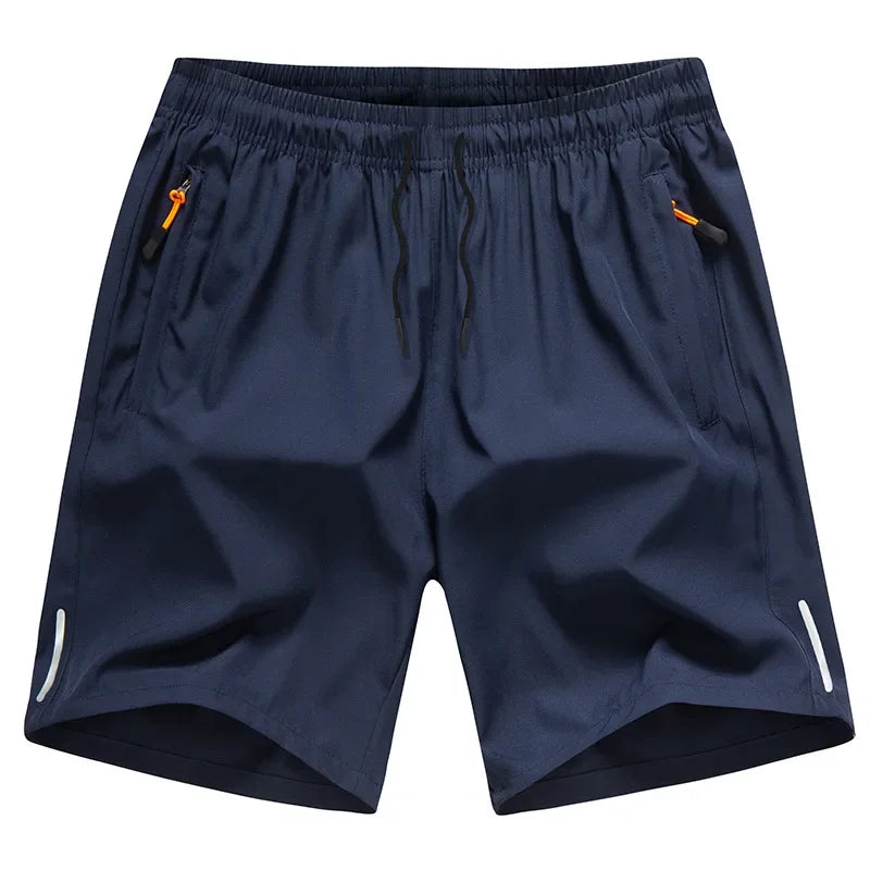 Summer Men Shorts Ice Silk Running Gym