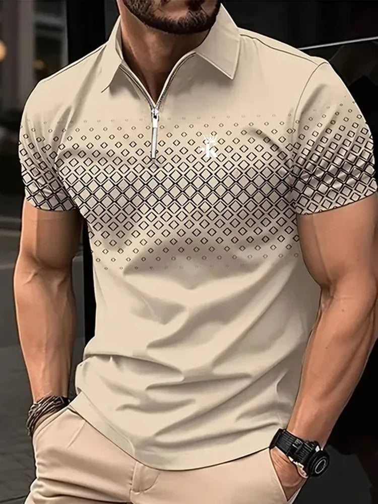 Polo Shirt Business Men's Golf