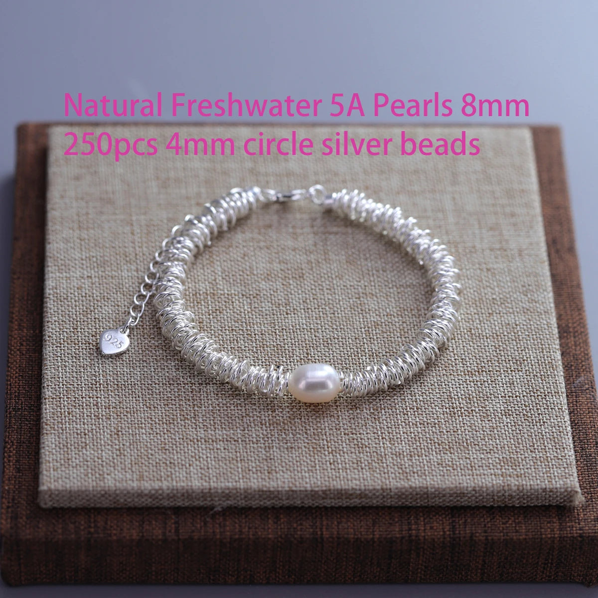 VENTFILLE 925 Sterling Silver Double Love Heart
