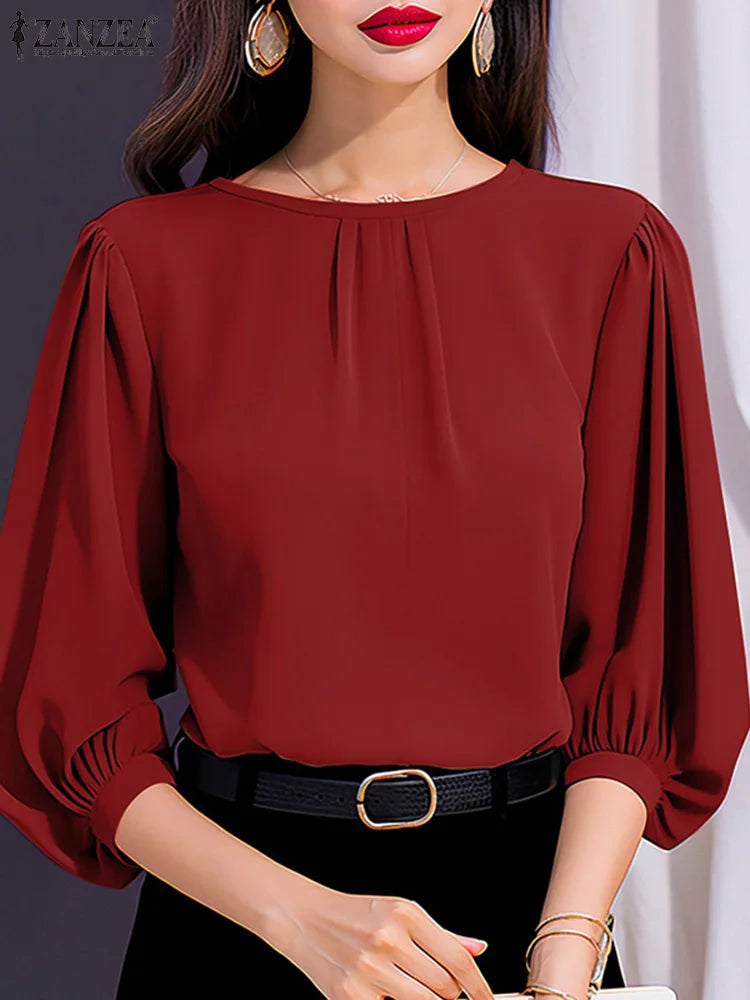 Blouse ZANZEA Women Elegant