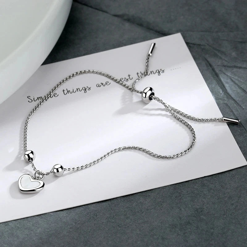 VENTFILLE 925 Sterling Silver Double Love Heart