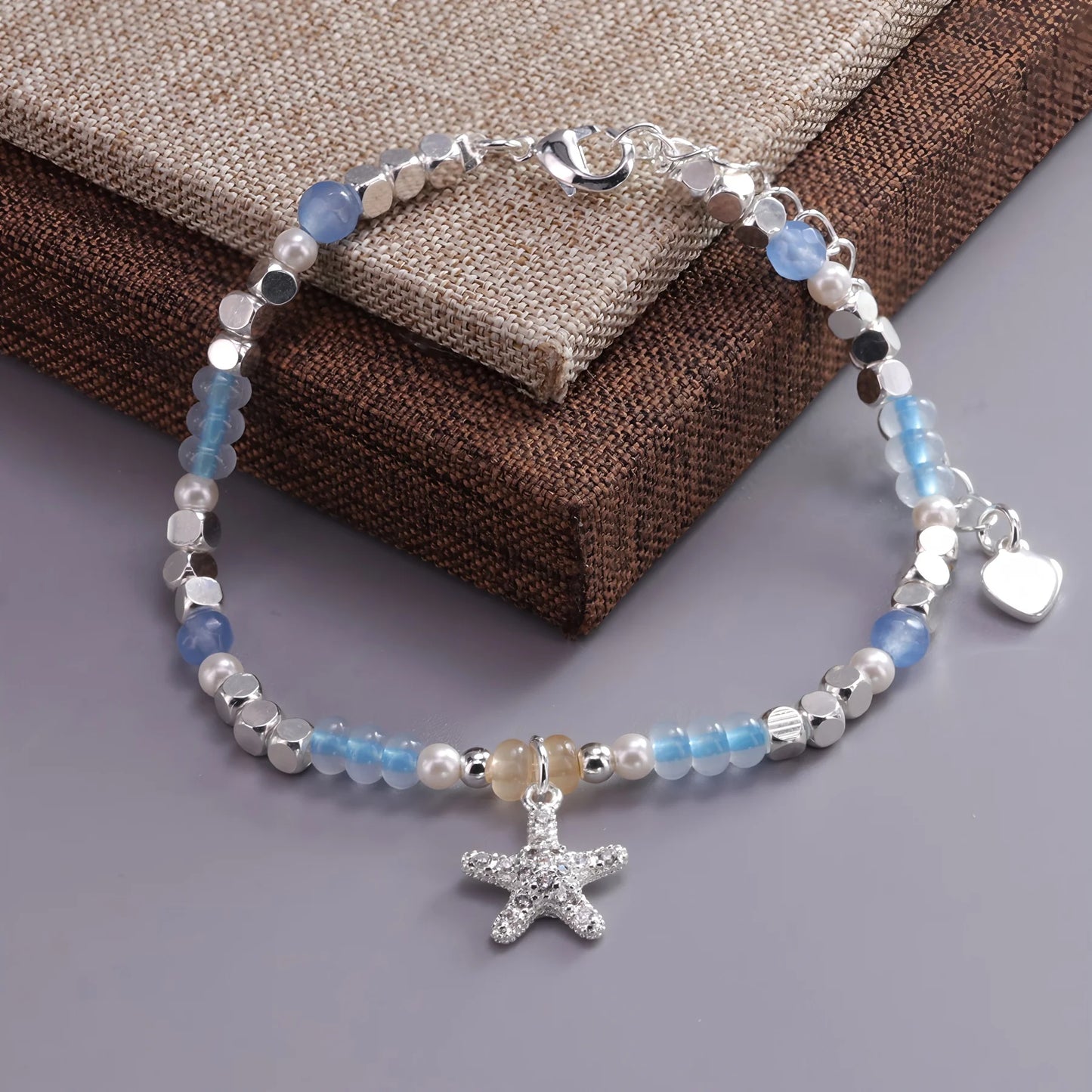VENTFILLE 925 Sterling Silver Diamond-Studded