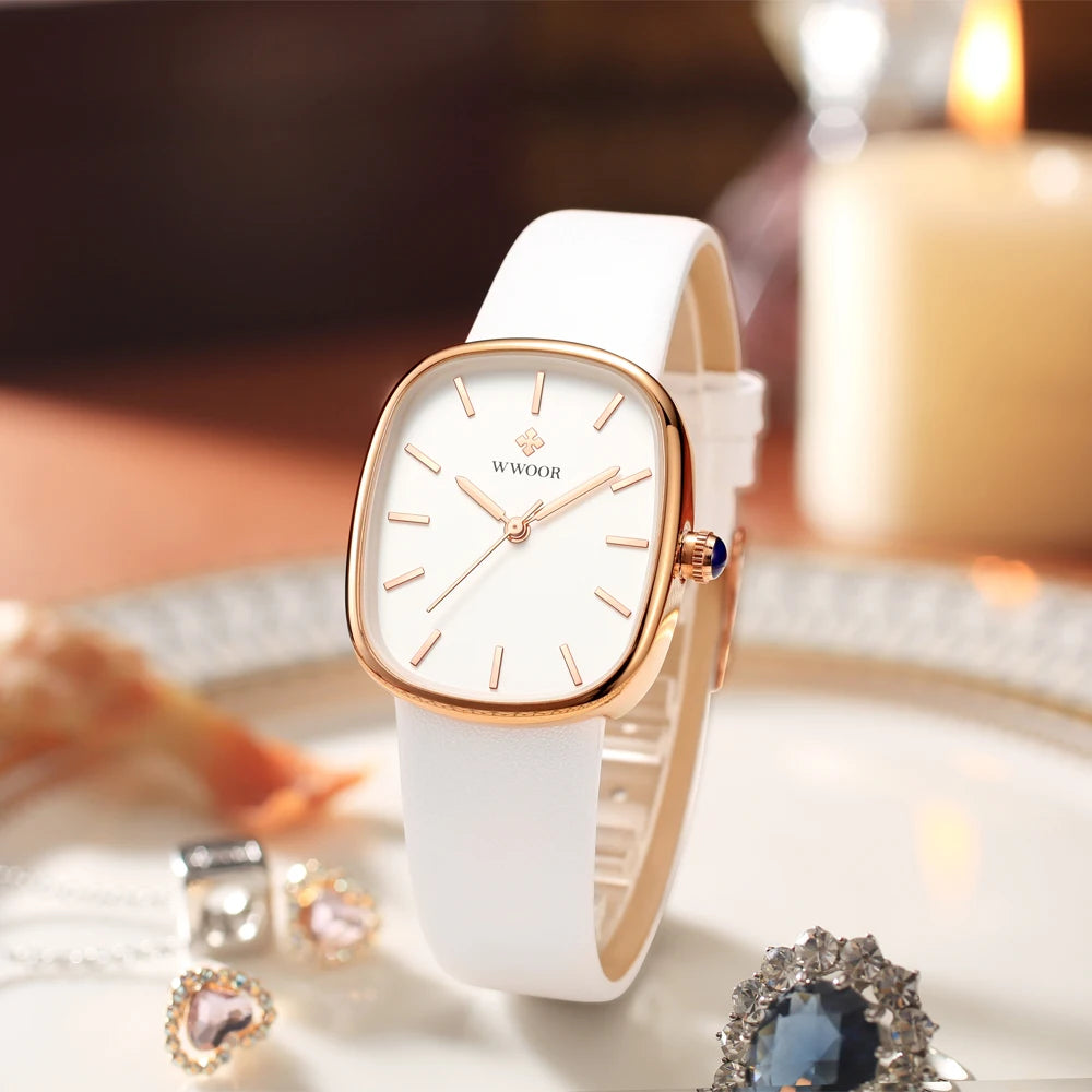 Watch Fashion Leather Quartz