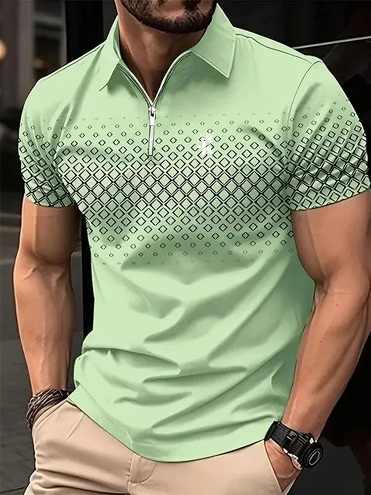 Polo Shirt Business Men's Golf