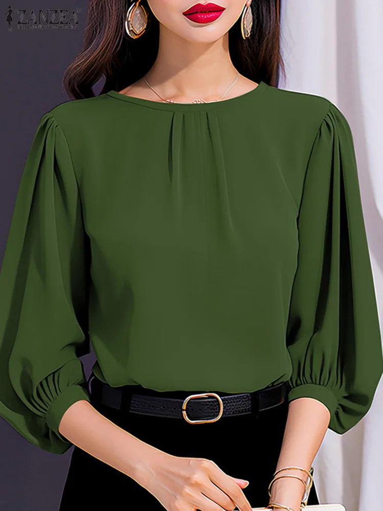 Blouse ZANZEA Women Elegant