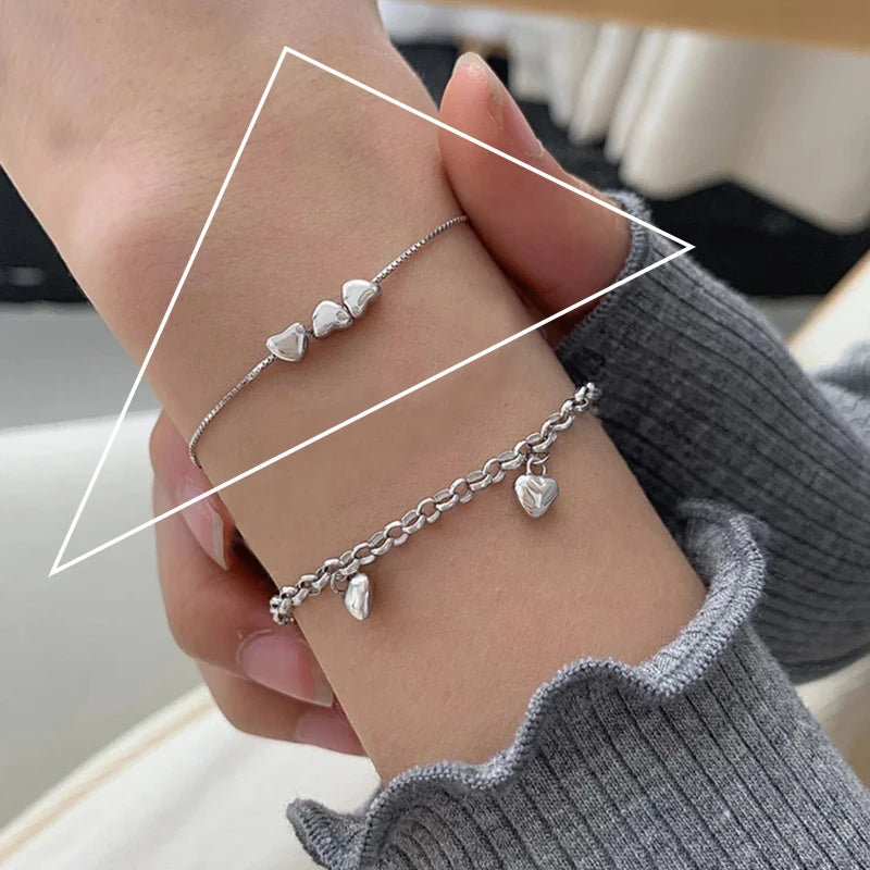VENTFILLE 925 Sterling Silver Diamond-Studded