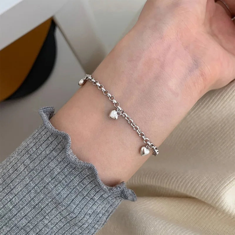 VENTFILLE 925 Sterling Silver Diamond-Studded