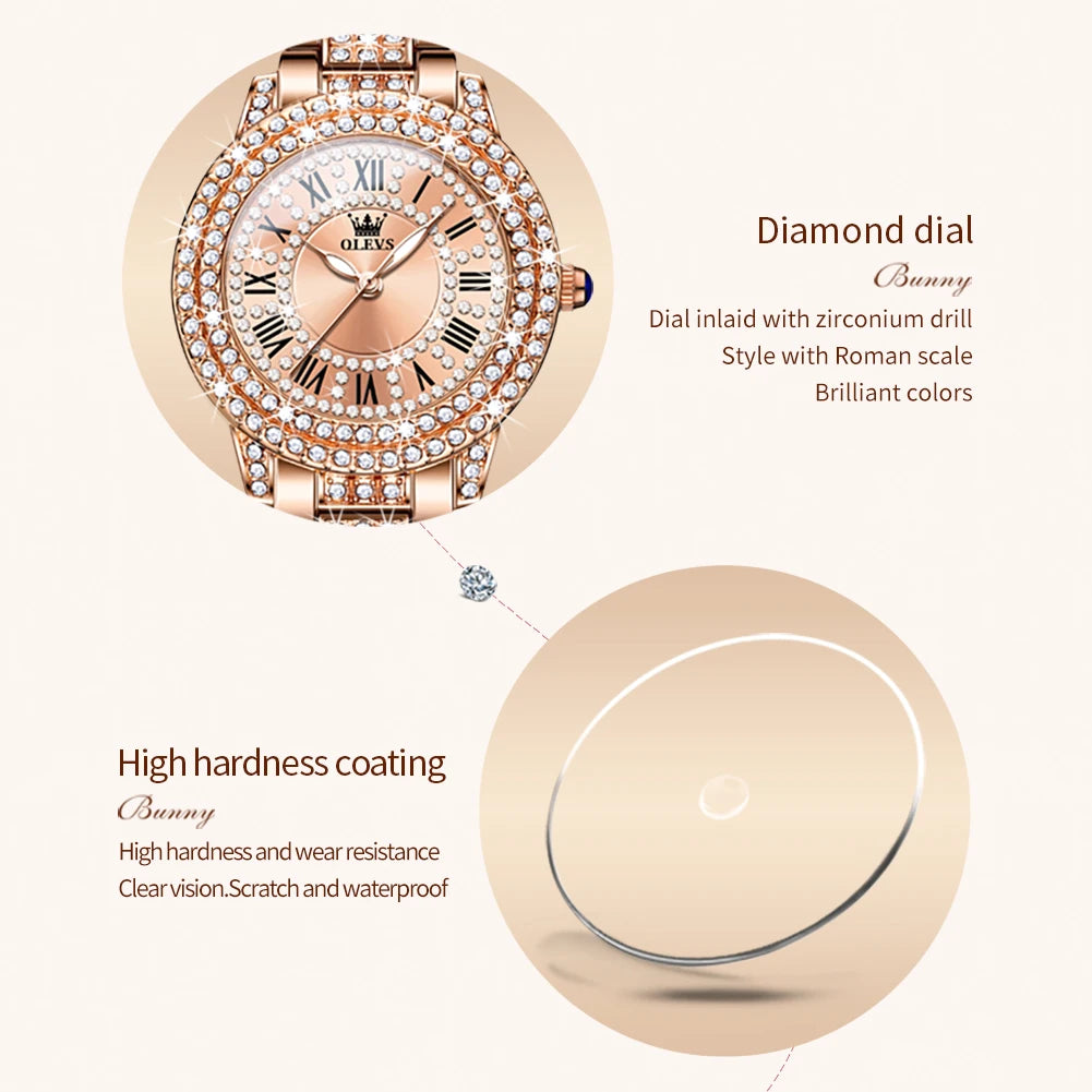 OLEVS Watch for Women Fashion Elegant