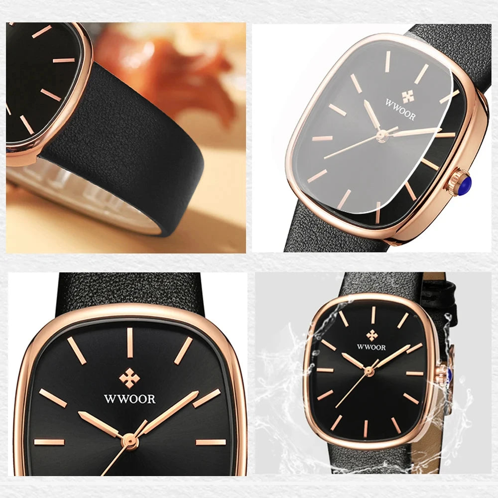 Watch Fashion Leather Quartz