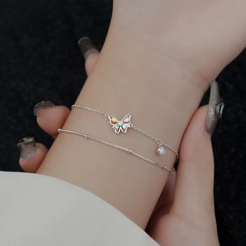 VENTFILLE 925 Sterling Silver Diamond-Studded