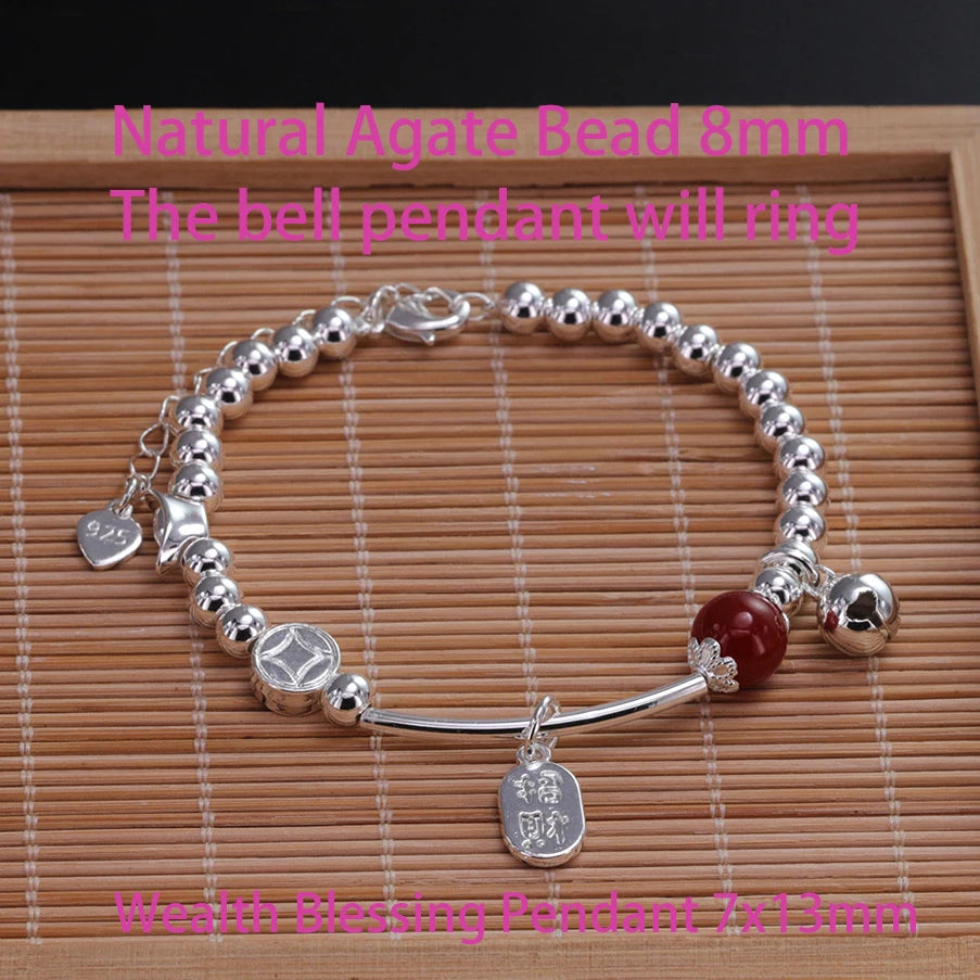VENTFILLE 925 Sterling Silver Diamond-Studded