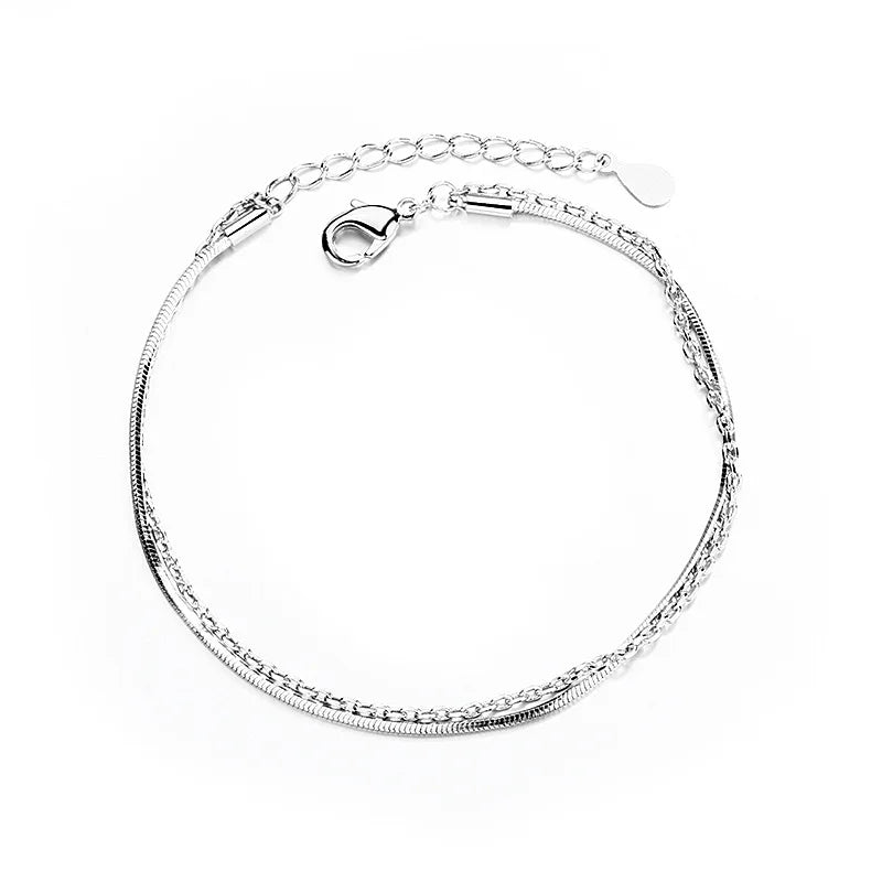 VENTFILLE 925 Sterling Silver Diamond-Studded