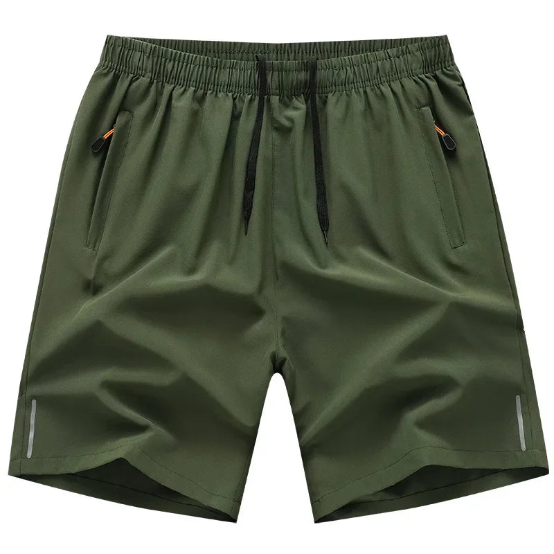 Summer Men Shorts Ice Silk Running Gym