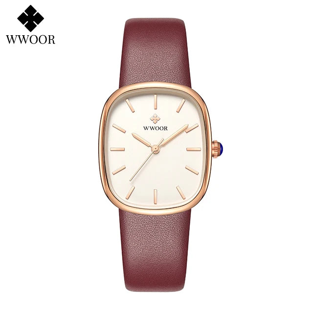 Watch Fashion Leather Quartz