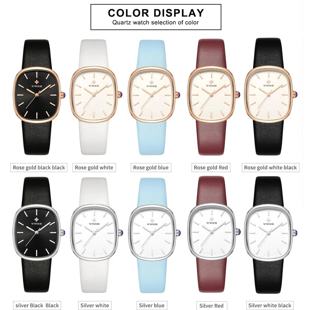 Watch Fashion Leather Quartz