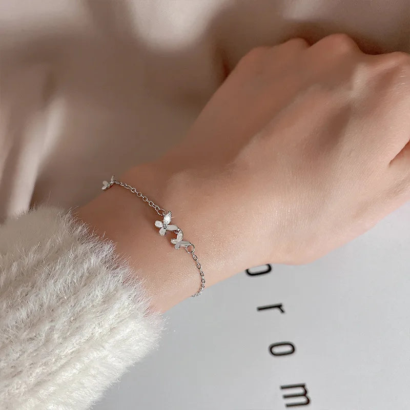 VENTFILLE 925 Sterling Silver Diamond-Studded