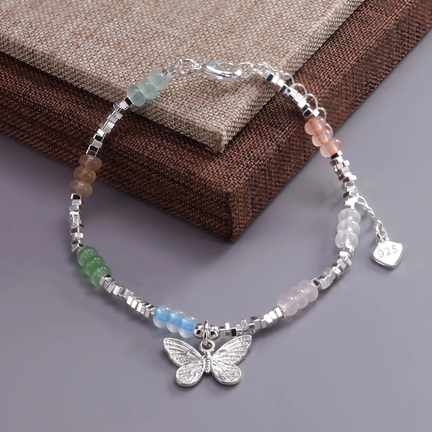 VENTFILLE 925 Sterling Silver Diamond-Studded