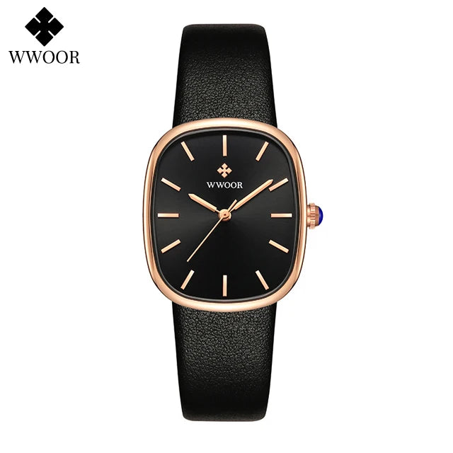 Watch Fashion Leather Quartz