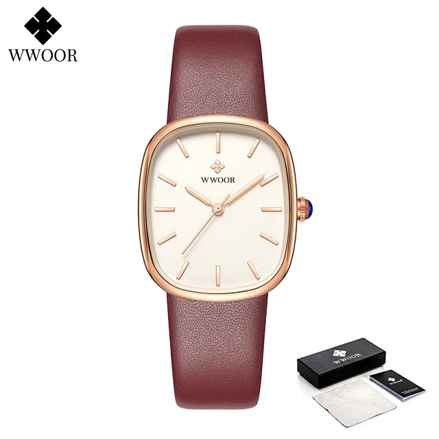 Watch Fashion Leather Quartz