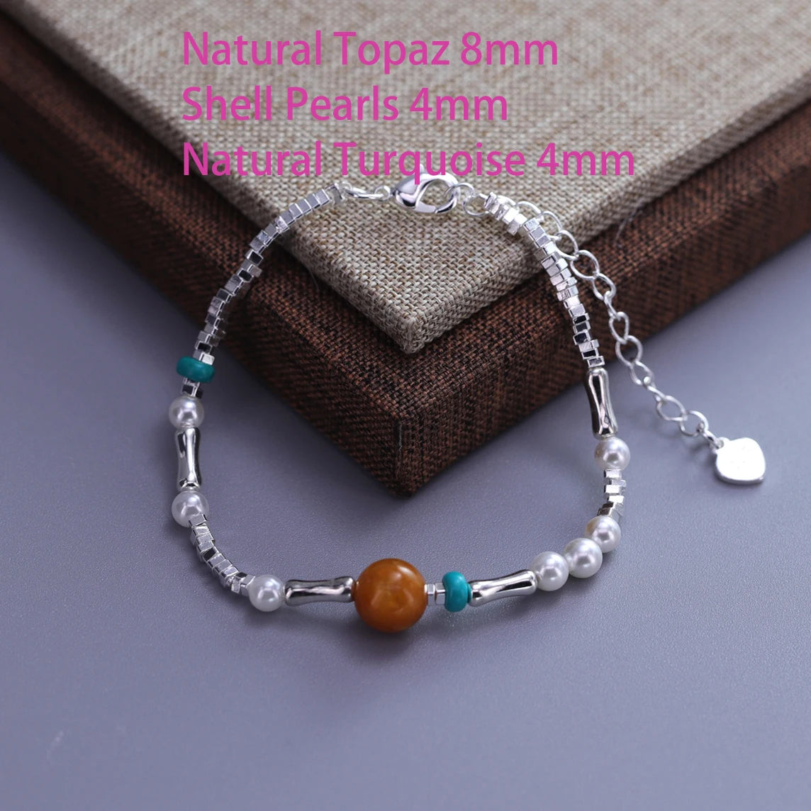 VENTFILLE 925 Sterling Silver Diamond-Studded