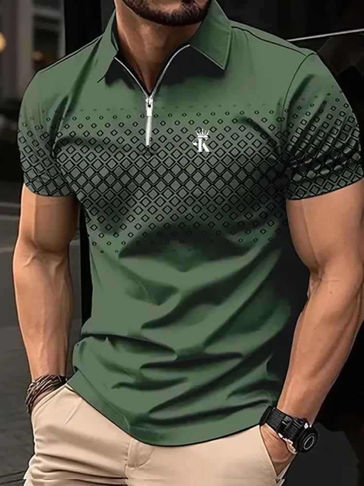 Polo Shirt Business Men's Golf