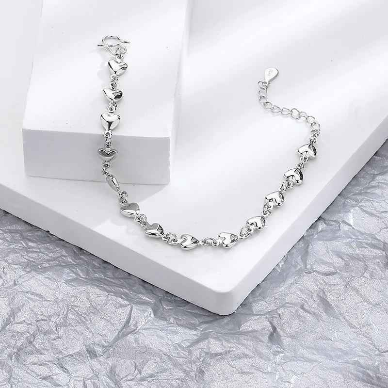 VENTFILLE 925 Sterling Silver Diamond-Studded