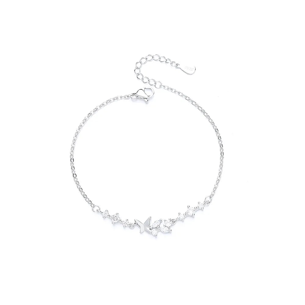 VENTFILLE 925 Sterling Silver Double Love Heart
