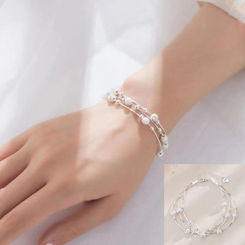 VENTFILLE 925 Sterling Silver Double Love Heart