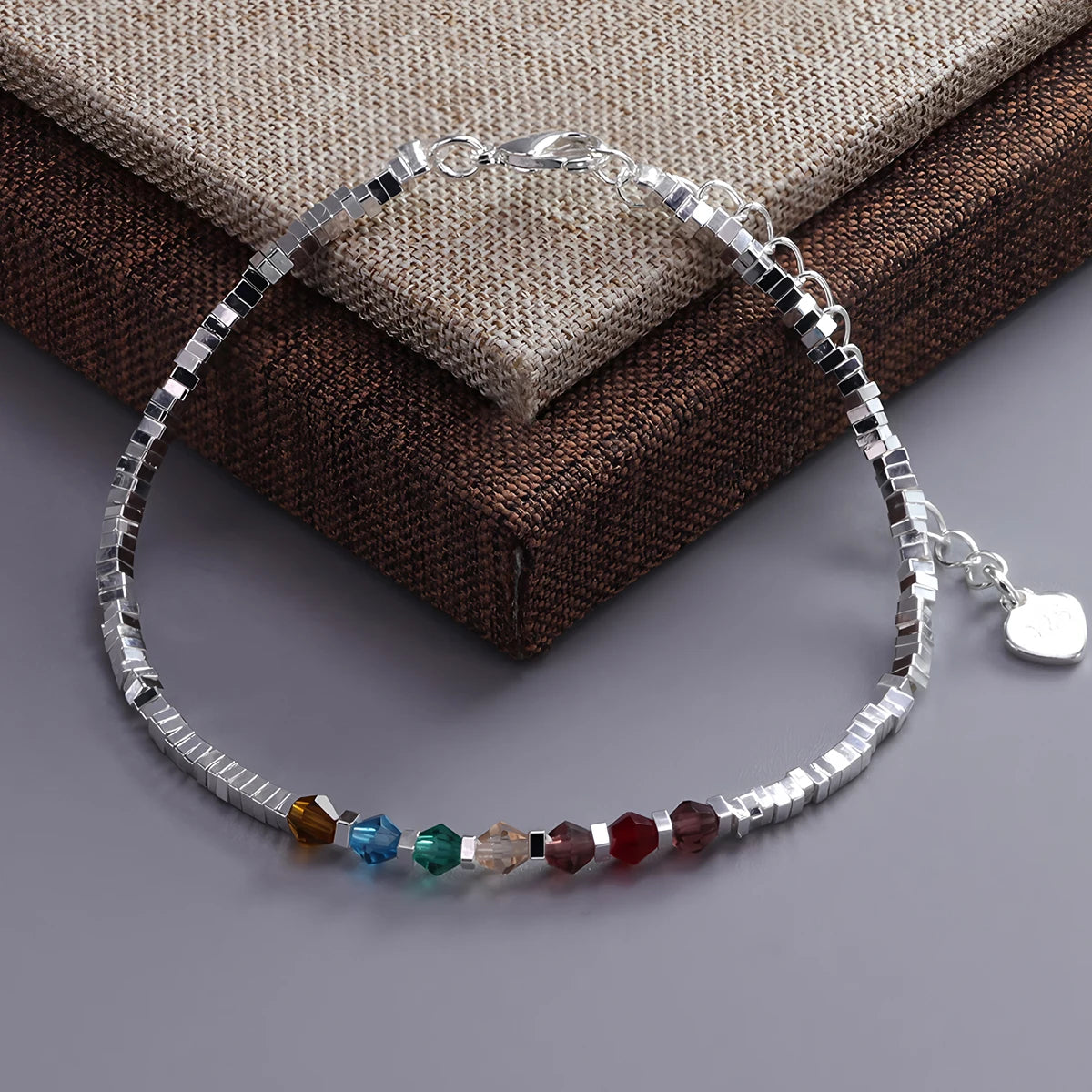 VENTFILLE 925 Sterling Silver Diamond-Studded