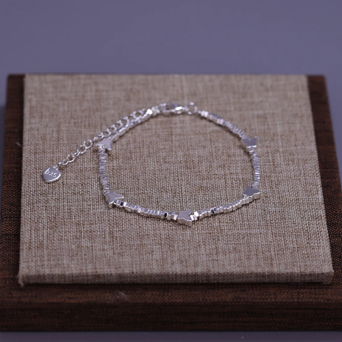 VENTFILLE 925 Sterling Silver Diamond-Studded